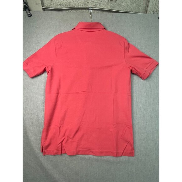 Croft & Barrow Men's Peach Short Sleeve Collared Polo Shirt Medium USED - Picture 5 of 5